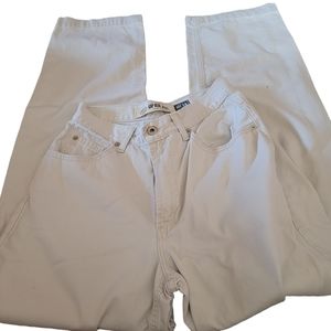 Gap Blue Jeans Size 6 Women's Wide Leg No 15 Taupe Made in USA